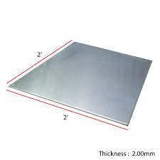 It is also used to make phone shell. Aluminium Sheet New 2ft X 2ft X 2mm Thickness Shopee Malaysia