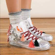 Pilihan desain dan warnanya begitu banyak sehingga kita dengan mudah. Free People Shoes New Nanku Free People Axel Embellished Sneakers Poshmark