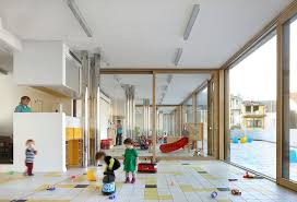 Gallery Of Child Day Care Centre Burobill Zampone Architectuur 17 Kids Daycare Daycare Kindergarten Interior