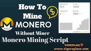 He will then integrate it is profitable to mine monero because they can be traded for the bitcoin easily. How To Mine Monero Without Miner Monero Mining Script Tigerzplace