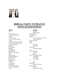 Get the party started with one of these ideas for wedding songs. Uewncxhfrbqjlm