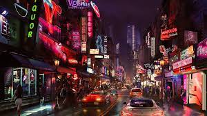 21 Neon City Wallpapers Wallpaperboat