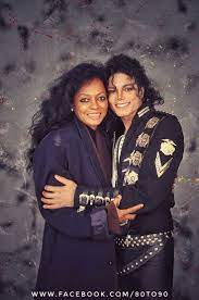 Diana Ross and Michael Jackson