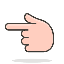 Icono Revés, índice, señala, izquierda Gratis de 780 Free Vector Emoji