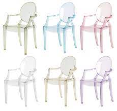 Kartell Lou Lou Ghost Children Armchair Transparent Made In Design Uk
