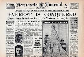 Pin By Mary Maxey On 1953 Birth Year Newspaper Headlines Historical Newspaper Newspaper