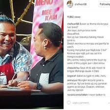 Juri maharaja lawak mega 2017 (mlm 2017), datuk aznil nawawi menyifatkan kebanyakan peserta mlm 2017 masih mengekalkan kualiti lawak yang lama. Chef Wan Komen Peserta Mlm 2017 Di Ig Layak Dapat 1 Ha Je From Me Gempak