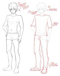 Use a pencil and draw a stick figure. How To Draw Anime Boy Clothes Drawing Tutorial Easy