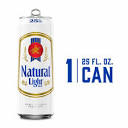 Natural Light Lager Beer, 25 fl oz - Baker's