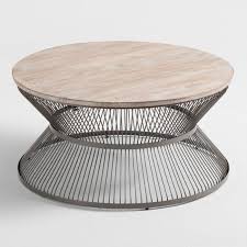 Choose from contactless same day delivery, drive up and more. Kearny Round Wood Gray Metal Coffee Table