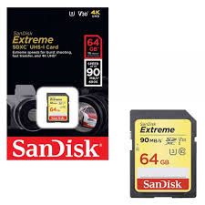 Receive an email notification when this product becomes available. Cartaroo Sandisk Extreme Sdxc Card 64gb 90mb S V30 Uhs I U3