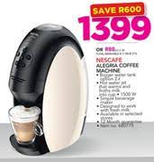 Maybe you would like to learn more about one of these? Special Nescafe Alegria Coffee Machine Www Guzzle Co Za