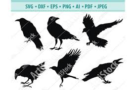 Browse our bird images, graphics, and designs from +79.322 free vectors graphics. Raven Svg Crow Zentangle Svg Raven Clipart Dxf Png Eps 430358 Svgs Design Bundles