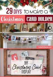 To make wooden christmas card holder you guys have to follow the simple steps. 29 Diys To Make A Christmas Card Holder Guide Patterns