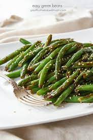 Simmer green beans in salted water until barely tender and bright green, 2 to 3 minutes. Restaurant Style Easy Green Beans Recipe From Leigh Anne Wilkes