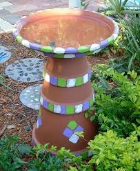 Diy Garten Dekoideen Diy Vogeltranke Garten Deko Ideen Diy Gartendekoration Topfblumen