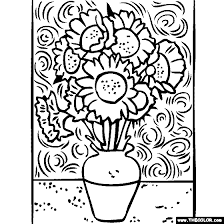 Check spelling or type a new query. 100 Free Coloring Page Of Vincent Van Gogh Painting Sunflowers You Be The Master Painter Color Thi Van Gogh Coloring Sunflower Coloring Pages Van Gogh Art