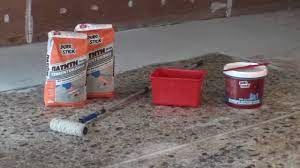 Floor paint for mosaic tiles. Durostick Microcemento Pressed Cement Screed Over Mosaic Floor English Version Youtube
