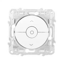Interrupteur Volets Roulants Schneider Odace Blanc S520208 123elec Com