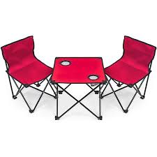 Best toddler table and chairs provide decent space for an activity supporting their cognitive, reasoning, psychological, and social capabilities. Walmart For Kids Camping Chair Set Red 2 Chairs 1 Table Accuweather Shop