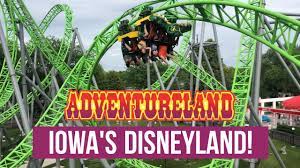 The Disneyland Of Iowa Adventureland Trip Report Des Moines Ia Youtube