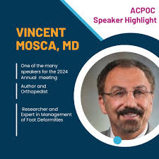 Don't Miss out Hector Kay Lecturer, Vincent Mosca, MD at the 2024 Annual  Meeting! #ACPOC2024 #RegisterToday