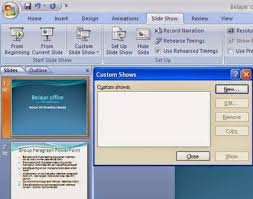 Perintah untuk menyimpan file adalah. Untuk Menampilkan Atau Menjalankan File Presentasi Dengan Cara Berbagai Peruntukan