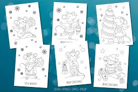 Not all of svg images can be convert to jpg or png as same as the original svg image. Christmas Coloring Pages Svg Christmas Coloring Shirt Mouse 1058943 Coloring Pages Design Bundles