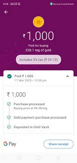 Is It The Best Idea To Invest In Google Pay Gold Vault Quora