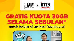 Bagaimana cara untuk mendapatkan internet gratis telkomsel? Cara Aktifkan Kuota Gratis 30gb Indosat Ooredoo Untuk Akses Ruangguru Cukup Unduh Myim3 Tribunnews Com Mobile