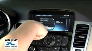 How To Use Navigation In Your 2015 Chevy Cruze Youtube