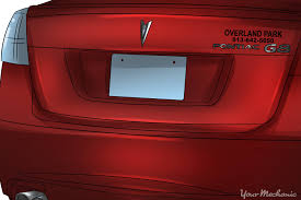 From reading our blog, you know how to remove tree sap from your car without wrecking the paint job, but what about that old bumper sticker. How To Remove A Car Dealership Logo Yourmechanic Advice