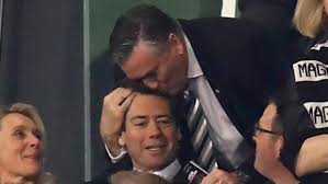He was appointed chief executive officer of the australian football league (afl) on 30 april 2014. Eddie Mcguire Afl Boys Club Was Collingwood President Too Close To Gillon Mclachlan Herald Sun