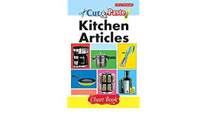 Cut Paste Kitchen Articles Chart Book Amazon In
