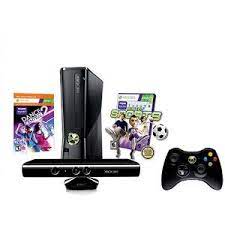 Microsoft Xbox 360 Limited Edition Kinect Holiday Bundle Walmart Com Kinect Xbox Xbox 360
