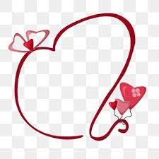 Love Love Heart Border Frame Heart Border Clipart Red Border Hand Painted Border Png Transparent Clipart Image And Psd File For Free Download Hand Painted Frames Clip Art Borders Heart Border