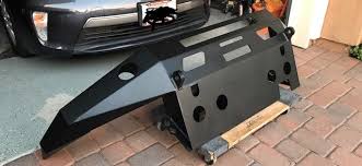 In fact, we help eliminate the 10,000 plastic bumpers thrown out each year by understanding cosmetic repairs can be done conveniently and at your place of preference. Sold 2012 2015 Pelfreybilt Steel Front Plate Bumper Socal Oc Tacoma World
