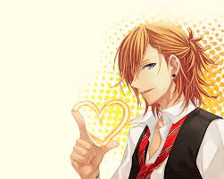 Maybe you would like to learn more about one of these? Man In Orange Hair Anime Illustration Hd Wallpaper Wallpaper Flare