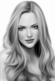 Drawing self portraits before and after self portraits drawing. Pin By Mary Fissler On Drawing Face Painting Designs Realistic Pencil Drawings Realistic Hair Drawing