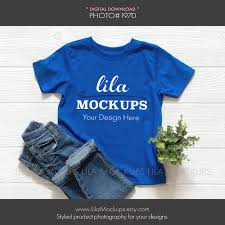 Royal Blue Toddler T Shirt Mockup Photo Boy S Tshirt Etsy In 2020 Toddler Tshirts Boys T Shirts Shirt Mockup