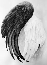 Soulmates Provide Each Other Balance Light And Dark Grateful For You 527 Melek Kanatlari Melek Kanadi Dovmeleri Ve Melek Sanat