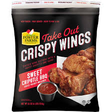 Of australia sandhurst sliced jalapenos 2kg 24347 sandwich platter chicken pesto, egg mayo ham, beef & swiss cheese 13247 sanitarium so good soy milk 12 * 1l sanitarium up & go 24 * 250ml. Foster Farms Chicken Wings Sweet Chipotle Bbq Style 4 Lbs