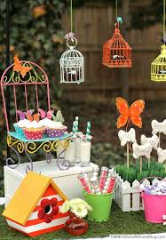 Garden party ideas for you to steal including table settings, twinkling garden lighting﻿, decorations, seating arrangements and garden games. Whimsical Kids Garden Party Ideas Celebrations At Home