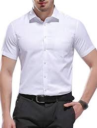 Costume mariage homme le choix du costume de mariage pour homme paraît facile, mais il faut prendre quelques paramètres en compte. Robo Chemise Manche Courte Homme Vintage Shirts Slim Fit Chemise Business Travail Mariage Casual Amazon Fr Vetements Et Accessoires