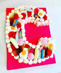 See more ideas about alphabet cake, cupcake cakes, number cakes. Single Letter Sweet Cake Sweet Cakes Sweet Cones Call Free 0800 756 5545
