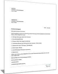 Der vermieter kann die fristlose kündigung des mietvertrags auch aus anderen gründen aussprechen. Muster Fristlose Kundigung Mietvertrag Durch Mieter Kuendigungsvorlagen De