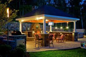 17 Oustanding Gazebo Design Ideas Which Offer Real Pleasure Gazebo Lighting Gazebo Bar Outdoor Gazebos