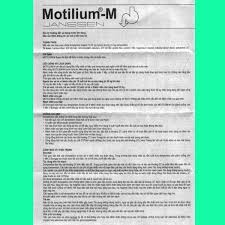 Thuốc Motilium M là thuốc gì? Giá bao nhiêu? Mua ở đâu? Có tốt không?