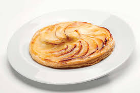 Tarte Aux Pommes Fine Apple All Butter Puff Pastry Topped With Apple Compote And Finished With Thinly Sliced French Appl Butter Puff Pastry Butter Puffs Food