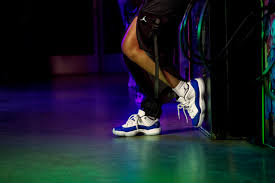 Nike big kids jordan retro 11 concord basketball shoe (4). A Women S Exclusive Air Jordan 11 Retro Low Concord Sketch The Fresh Press By Finish Line